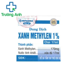Xanh methylen 1% - Điều trị nhiễm virus ngoài da hiệu quả