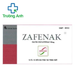 Zafenak 50mg - Thuốc điều trị viêm khớp mạn, thoái hóa khớp
