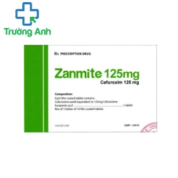Zanmite 125 mg - Thuốc điều trị nhiễm khuẩn hiệu quả