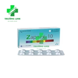 Zapnex 10 - Thuốc điều trị triệu chứng tâm thần phân liệt