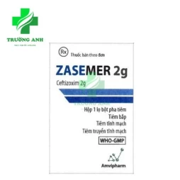 Zasemer 2g Am Vi - Thuốc điều trị nhiễm khuẩn hô hấp