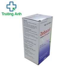 Zebacef 125mg/5ml - Điều trị nhiễm khuẩn hiệu quả của Thổ Nhĩ Kỳ