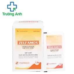 Zelfamox 250/125 Pharbaco - Điều trị khuẩn nhanh chóng, hiệu quả