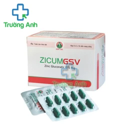 ZicumGSV - Giúp bổ sung kẽm cho cơ thể hiệu quả
