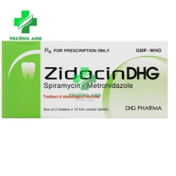 ZidocinDHG - Thuốc hỗ trợ điều trị nhiễm khuẩn hiệu quả