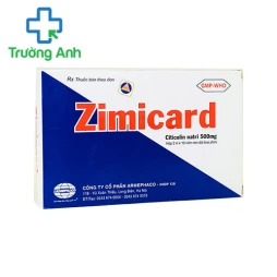 Zimicard 500mg - Thuốc điều trị tai biến mạch não cấp tính