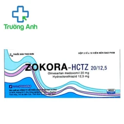 Zokora-HCTZ 20/12,5 - Hỗ trợ điều trị tăng huyết áp