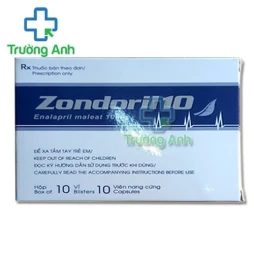Zondoril 10 - Thuốc điều trị cao huyết áp, suy tim hiệu quả của Hataphar