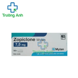 Zopiclone Mylan 7,5mg - Thuốc điều trị các rối loạn giấc ngủ