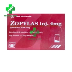 Zopylas inj. 4mg - Thuốc điều trị tăng calci máu hiệu quả của Pymepharco