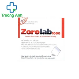 Zorolab 1000 - Thuốc điều trị các nhiễm khuẩn hiệu quả của Hataphar