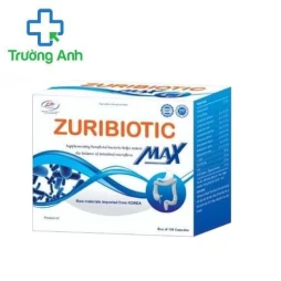 Zuribiotic Max Syntech - Hỗ trợ giảm triệu chứng rối loạn tiêu hóa