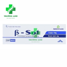 B-Sol - Kem bôi ngoài da điều trị vẩy nến hiệu quả (10 hộp)