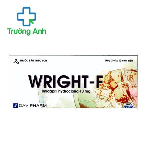 Wright F - Thuốc điều trị tăng huyết áp hiệu quả