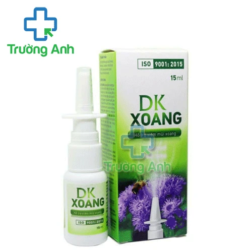 Xịt mũi thảo dược DK Xoang - Giúp giảm viêm mũi, xoang hiệu quả