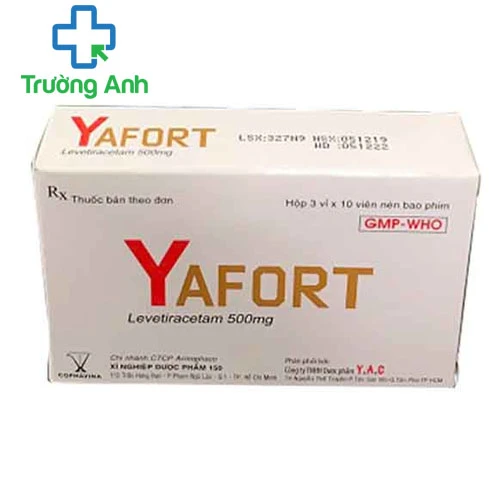 Yafort - Thuốc điều trị chứng co giật cơ hiệu quả