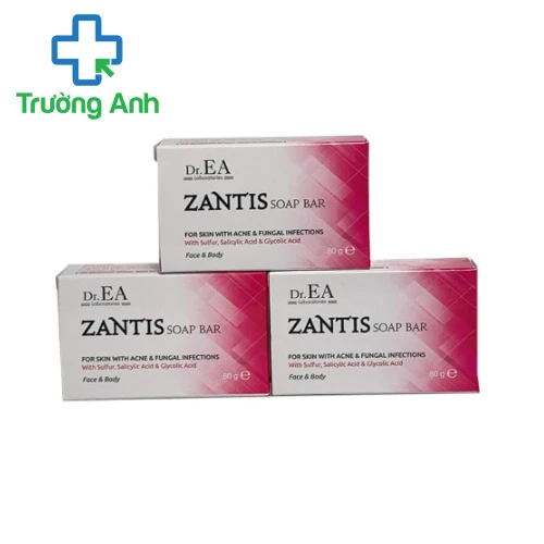 Zantis - Xà phòng điều trị da bị mụn trứng cá, viêm nang lông