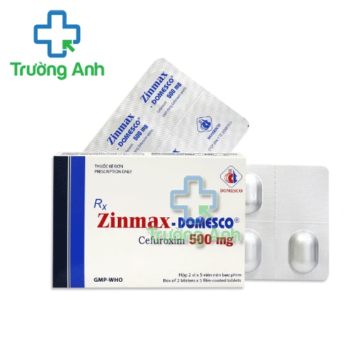 Zinmax-Domesco 500mg - Thuốc điều trị nhiễm khuẩn