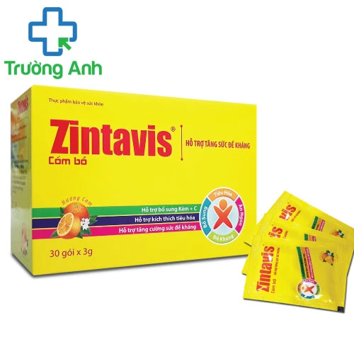 Zintavis - Giúp bổ sung sung kẽm, vitamin C hiệu quả
