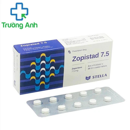 Zopistad 7.5 - Thuốc điều trị chứng mất ngủ hiệu quả